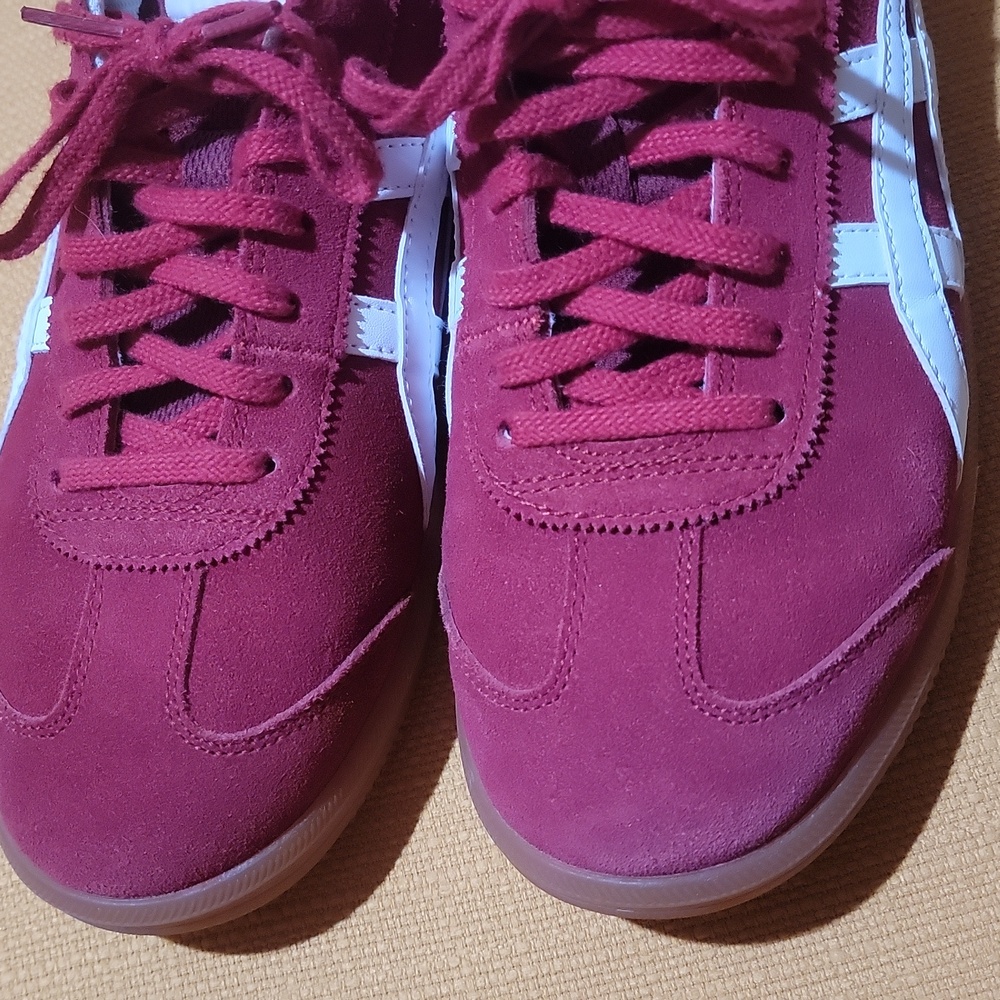 Onitsuka Tiger by Asics Men's Red Sneakers - Picture 4 of 7